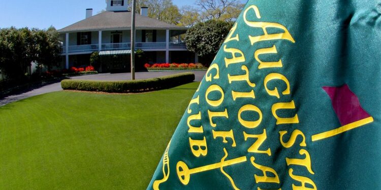 The clubhouse of the Augusta National Golf Club in Augusta, Ga., is seen in this Sunday, April 3, 2005, file photo. Richard Globensky has been charged in federal court in Illinois in the transport of millions of dollars worth of Masters golf tournament merchandise and memorabilia stolen from Augusta National Golf Club in Georgia, according to court documents filed Tuesday, April 16, 2024. The items were taken from the famous golf club and other locations beginning in 2009 through 2022, according to the government.