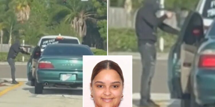 Florida woman found dead in burnt-out car after caught-on-camera carjacking: report