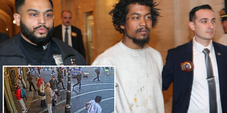 Man who punched girl at Grand Central was free on bail: cops