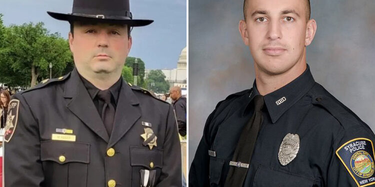 Michael Jensen, Michael Hoosock identified as the two officers slain outside Syracuse