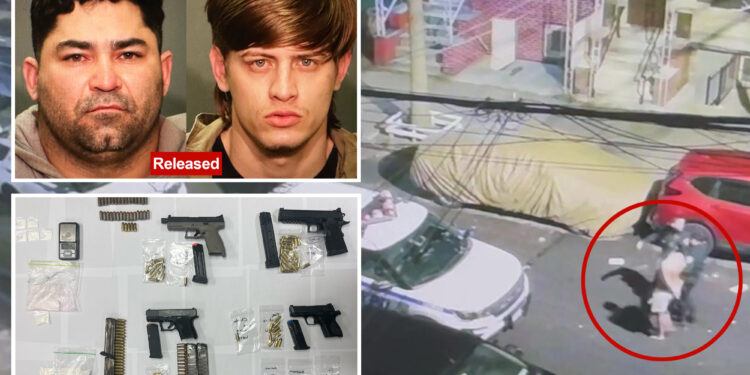 Six of NYC migrant squatter crew set loose without bail after gun and drug bust as neighbors detail chaos on Bronx block