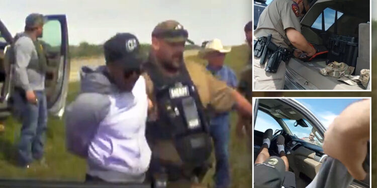 Texas National Guardsman caught smuggling migrant across southern border in government SUV near Eagle Pass crossing