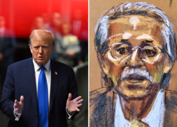 Trump doesn't make eye contact with ex-ally David Pecker as testimony starts