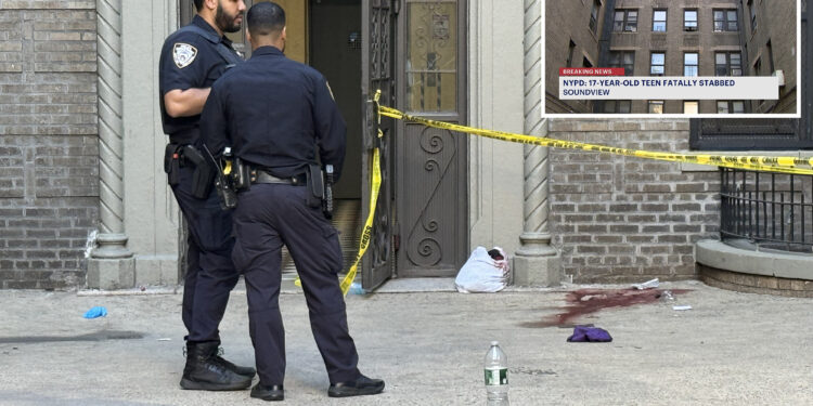 17-year-old girl stabbed to death outside NYC apartment building: cops