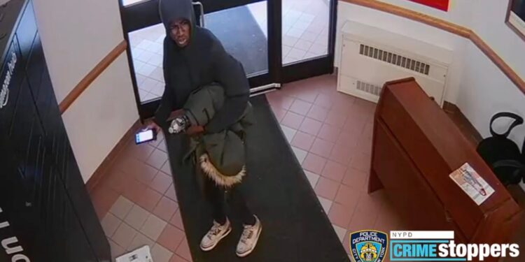 The 79-year-old victim was in the lobby of his building near East 23rd Street and Third Avenue in Gramercy Park just after 6 p.m. Saturday when a stranger asked him to open a door and let him inside, cops said.