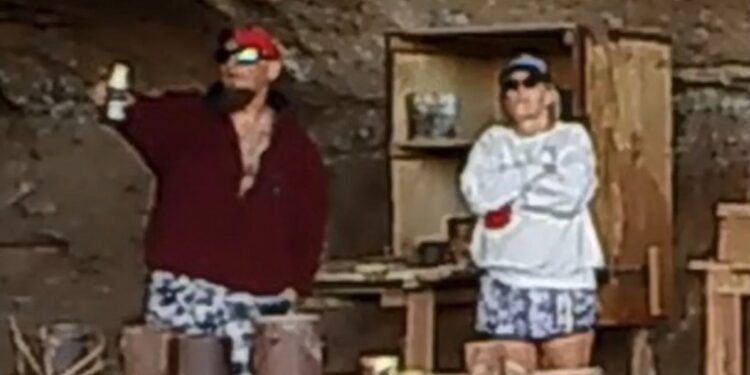 Law enforcement park rangers at Canyonlands National Park in Utah are seeking information from the public to help identify suspects involved in an "archeological theft" incident at Cave Spring Cowboy Camp.