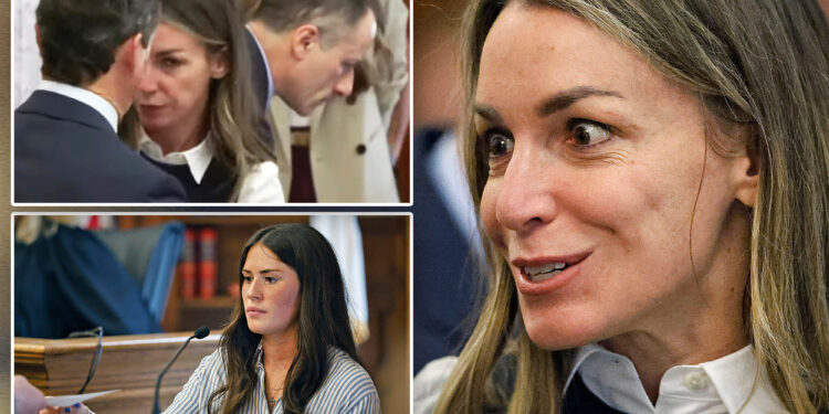 Karen Read rolls eyes, snaps at her defense team as she stands trial for murder of Boston cop boyfriend John O'Keefe