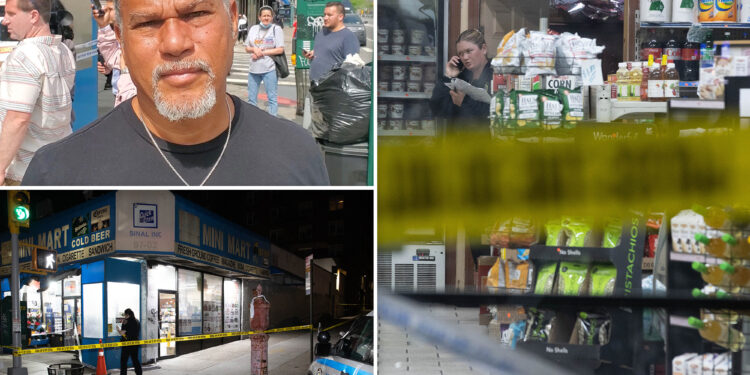 NYC bodega worker was being choked before he fatally stabbed shoplifter: sources
