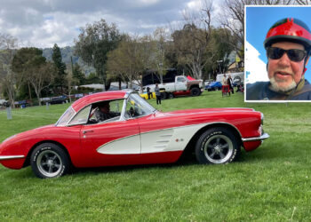 Oakland man Dave Lechthaler's antique red 1959 Chevrolet Corvette stolen as he slams city's crime problem