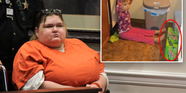 Ohio mom headed to prison for tot's deadly Mountain Dew diet