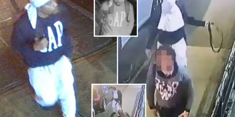 Pics of rapist who choked woman with belt on NYC street