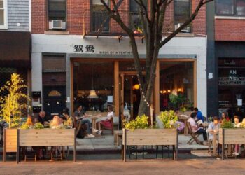 shot of restaurant where incident unfolded