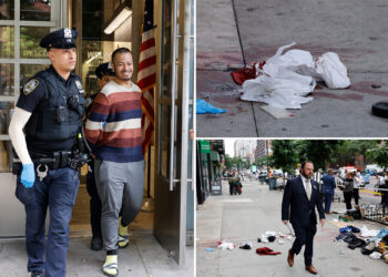 'Horrid' NYC street where 3 people were stabbed in broad daylight was 's--thole' long before fatal attack, locals say