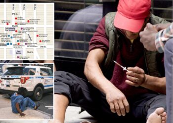 Midtown Manhattan's shelter-lined '8th Ave. Corridor' plagued by open drug use: 'Strip of despair'