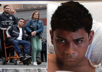 Migrant accused of shooting two NYPD cops fired into officer's chest 'at point-blank range': prosecutor