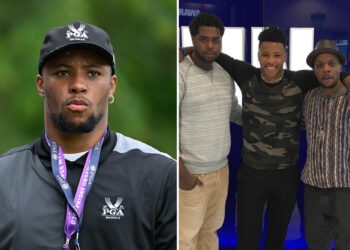 Saquon Barkley’s dad claimed family needed pink gun found in car 'because of who my son is': court docs