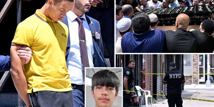 Teen gunman busted in NYC stray bullet shooting death of Faridun Mavlonov, 15