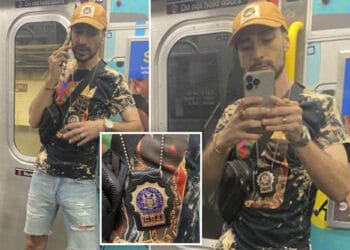 Vigilante posing as NYPD detective tries to stop fare-evading family, pepper-sprays man: cops