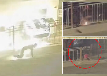 Wannabe arsonist sets himself on fire as he tries to torch ex-girlfriend's house: report