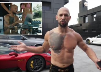 Accused sex-trafficking influencer Andrew Tate says he'll celebrate Romania release by going see his 'bitches'