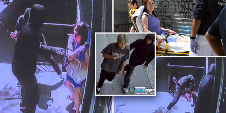 Boy, 14, busted in random caught-on-camera baseball bat attack on woman, 58, in NYC: cops