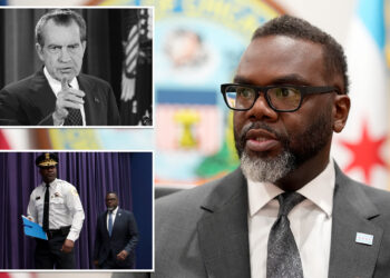 Chicago Mayor Brandon Johnson bizarrely blames Richard Nixon for surging gun violence