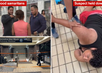 Deranged beggar held without bail after vicious stabbing of woman in NYC subway station: cops