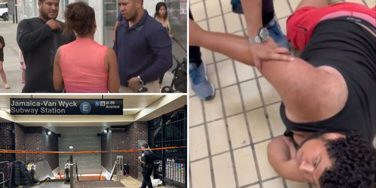 Deranged beggar held without bail after vicious stabbing of woman in NYC subway station: cops