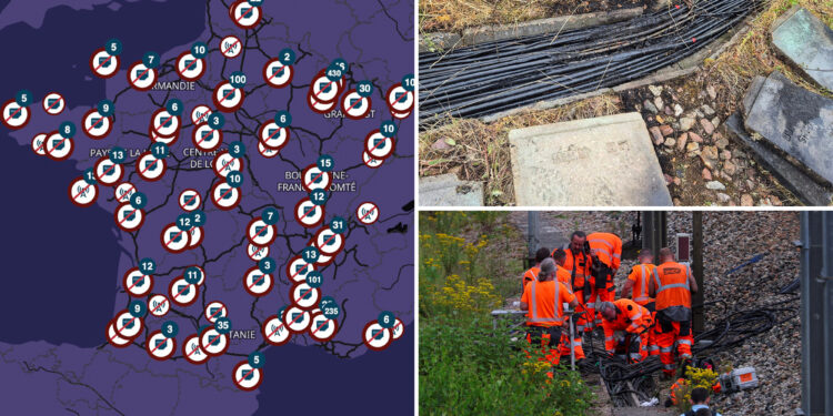 Fiber optic networks 'sabotaged' in France
