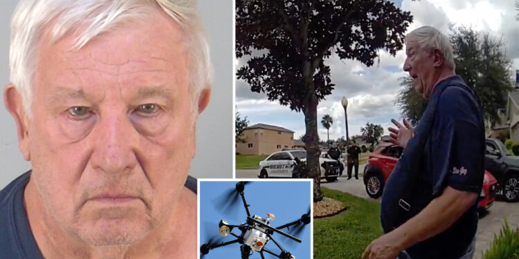 Florida man shot Walmart drone he thought was 'watching him'