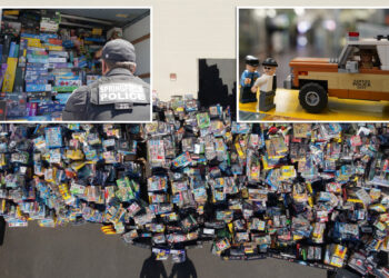 Giant Lego theft ring busted in Oregon with roughly $200K in stolen sets seized