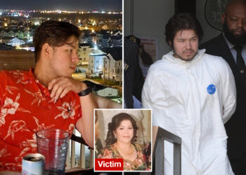 Maniac Shahboz Rajabboev accused of killing 4 relatives, including 2 kids, inside NYC home left building with bloody face, claimed he was on 'shrooms': DA