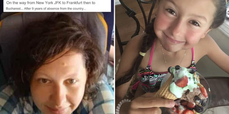 Mom of missing North Carolina girl Madalina Cojocari allegedly flees US after being named suspect in daughters' 2022 disappearance