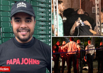 Papa John's worker, 28, fatally shot in head during apparent mugging outside NYC home: cops