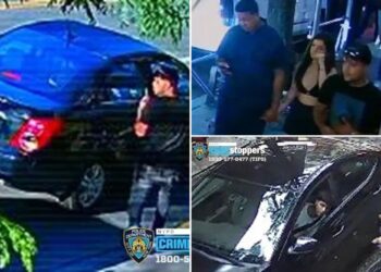 Photos show gun-toting, moped-riding crooks who snatched $300K in watches, jewelry from diners at swanky NYC eateries