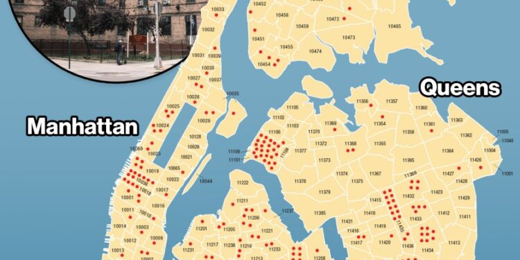 Special report by The Post on where migrant shelters are located.