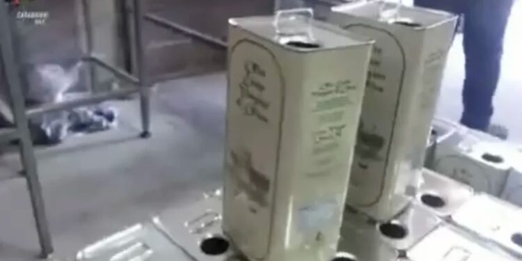 Fake olive oil