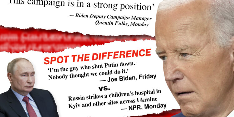 Team Biden denies campaign reality, NY Times flips on Trump's bleach-and-COVID advice