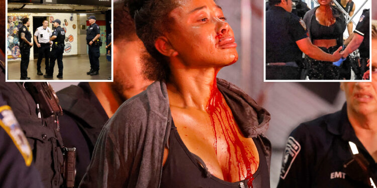 Times Square chaos sees 3 slashed, 1 pepper-sprayed and bitten in just four hours: cops