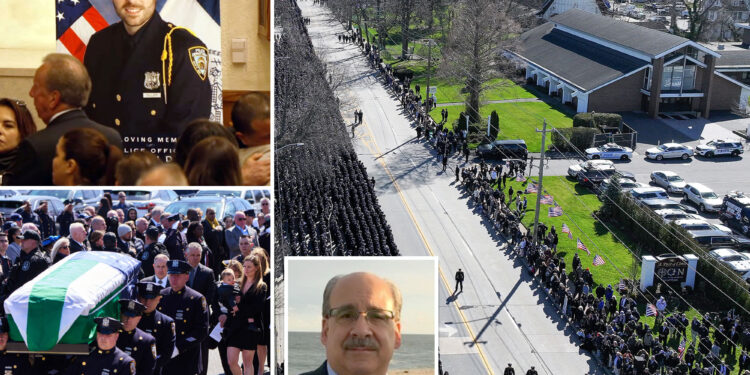 Union leader slammed as 'distasteful' after pushing for more OT pay during slain NYPD cop Jonathan Diller's funeral
