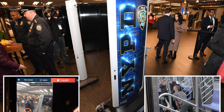 Weapons scanners 'coming soon' to NYC's subways, officials tout transit crime dip