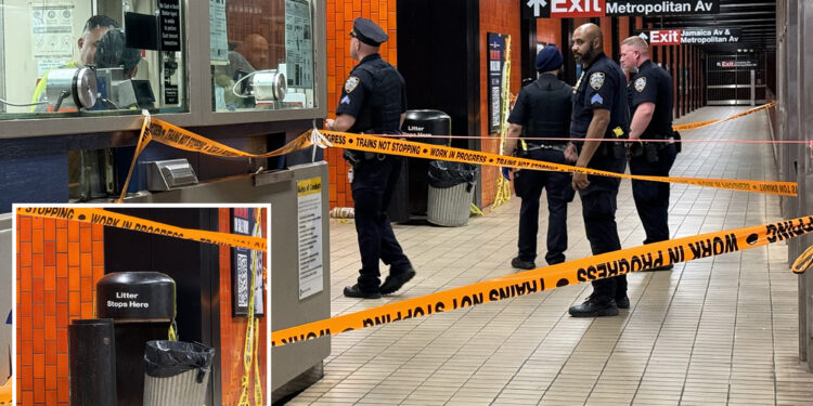 Whacko panhandler stabs woman after begging for money inside NYC subway station: cops