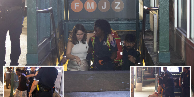 2 female tourists shoved onto NYC subway tracks