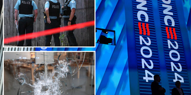 20 shot, four fatally, in bloody Chicago weekend ahead of DNC