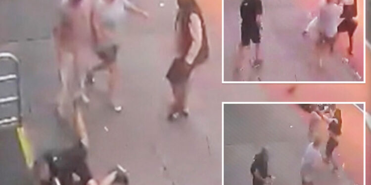 Crazed man punches French tourist in the head outside Midtown NYC Burger King