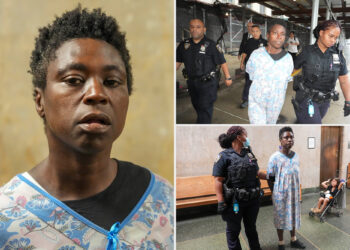 Ebony Butts, accused of shoving NYC tourists onto subway tracks, rants in court