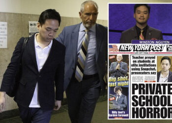 Ex-'Jeopardy!' champ teaching at NYC private school Winston Nguyen enrolled in sex offender treatment before shocking child porn arrest