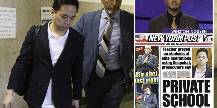 Ex-'Jeopardy!' champ teaching at NYC private school Winston Nguyen enrolled in sex offender treatment before shocking child porn arrest