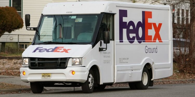 FedEx truck
