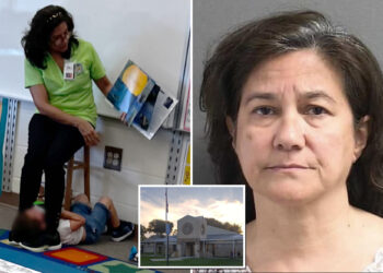 Florida teacher arrested for putting boy, 3, in headlock with her legs during story time